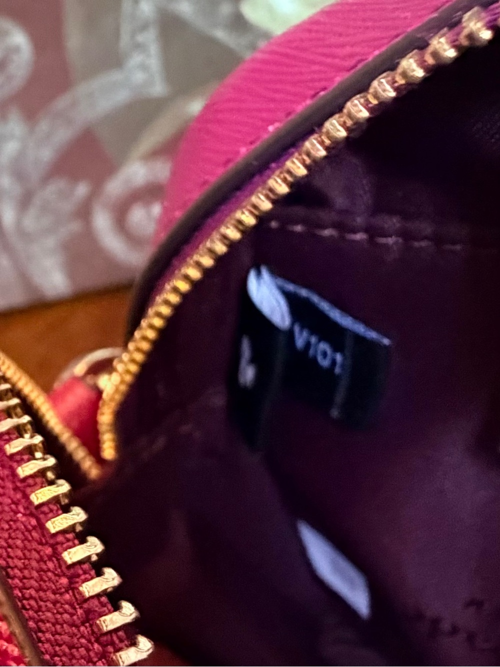 Kate Spade Oh Snap Mini Camera Bag β Dark Raspberry Multi Crossbody (VGUC) - Picture 17 of 17